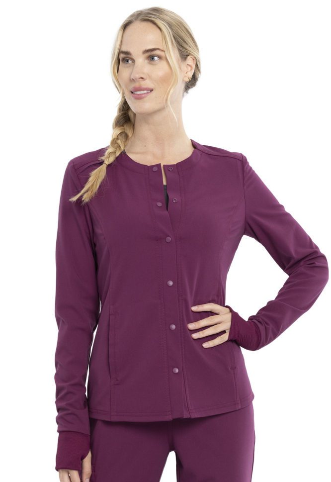 Womens Snap Front Jacket