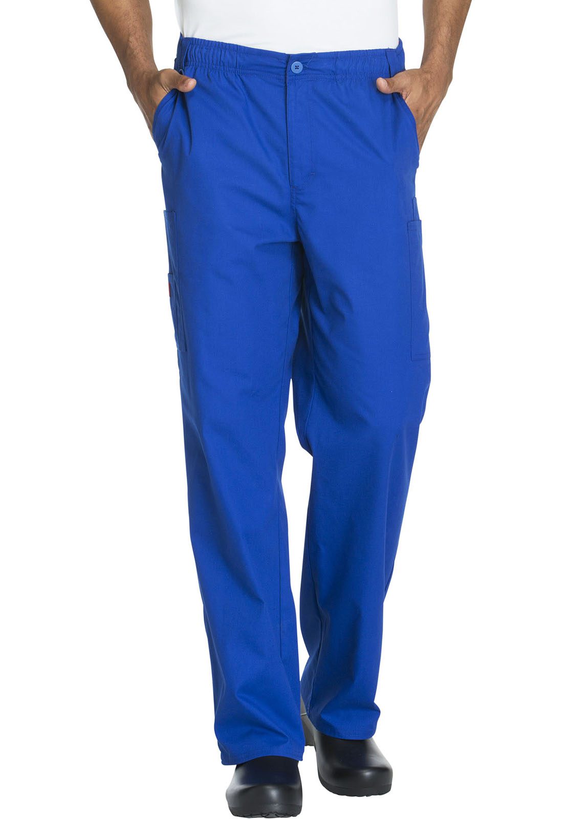 Dickies Every Day Scrubs Mens Tall Zip Fly Pull-On Scrub Pants