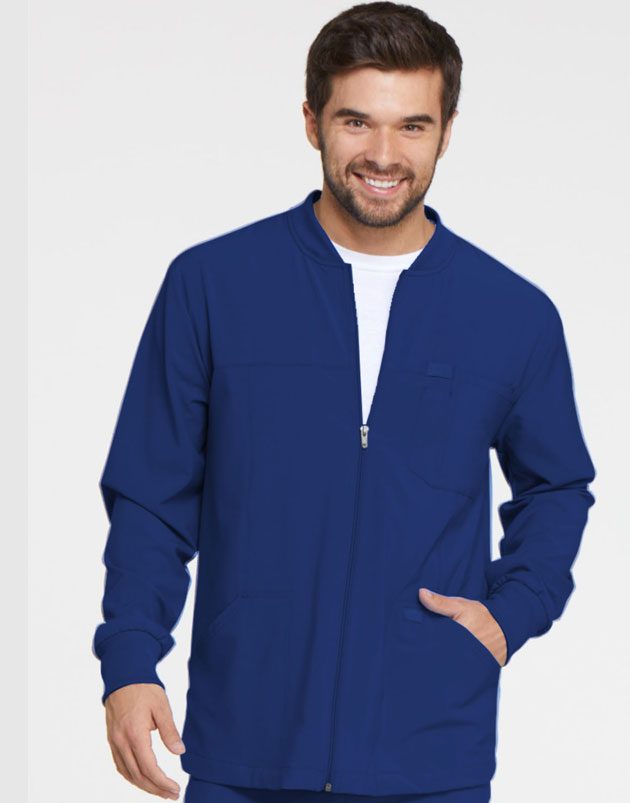 Men's Zip Front Warm-Up Jacket