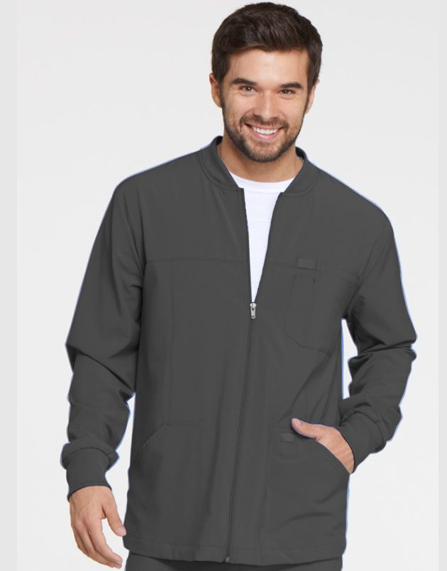 Men's Zip Front Warm-Up Jacket