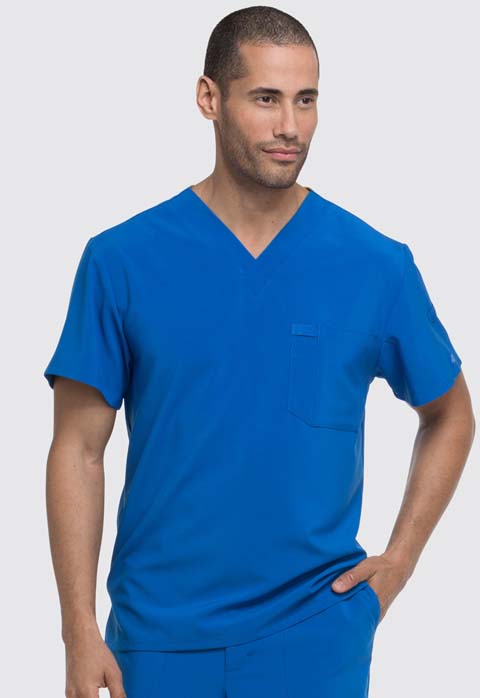 Men's V-Neck Top with chest pockets