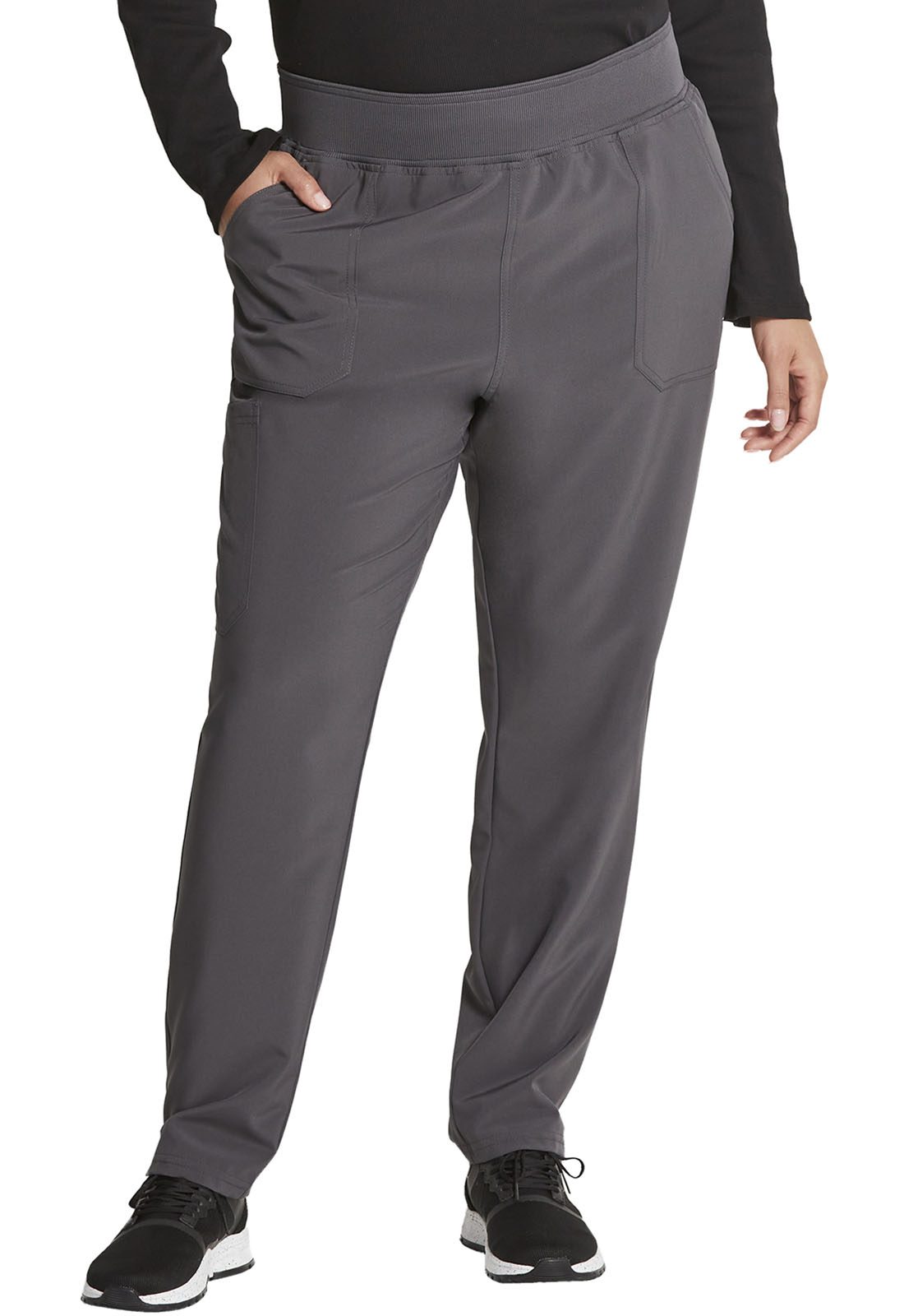 Womes Mid Rise Tapered Leg Pull-on Pant