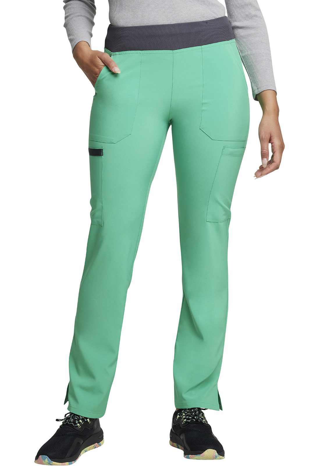 Natural Rise Tapered Leg Pull-On Pant