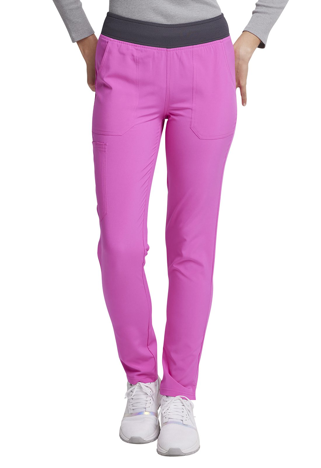 Womes Mid Rise Tapered Leg Pull-on Pant