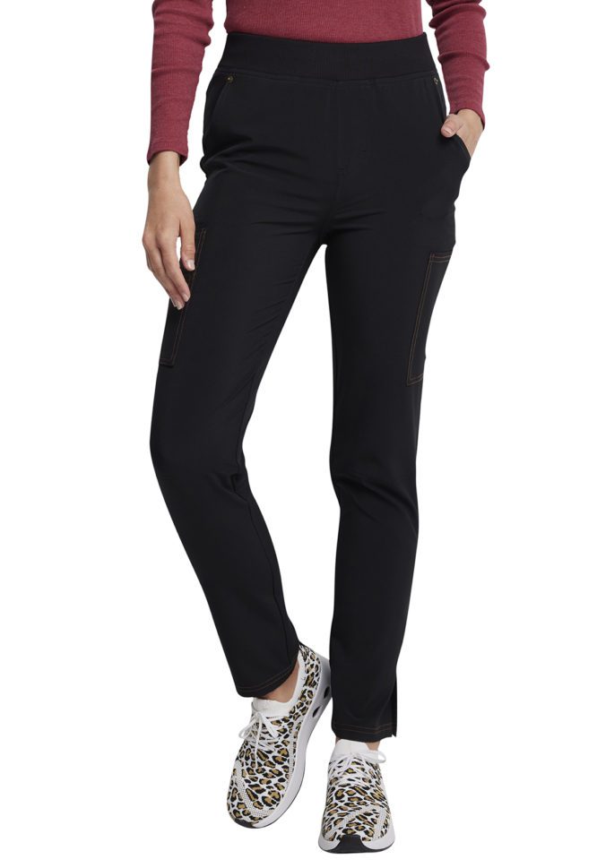 Women's Mid Rise Tapered Leg Pull-on Pant