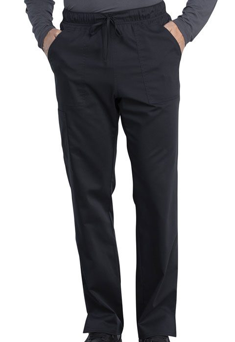 Unisex Mid Rise Straight Leg Pant