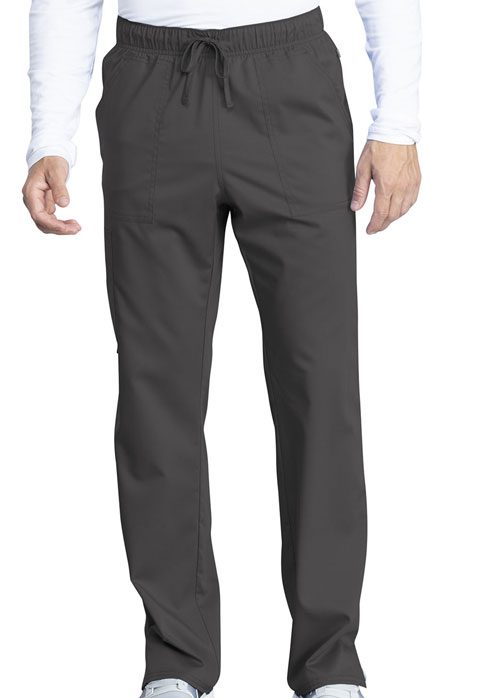 Unisex Mid Rise Straight Leg Pant