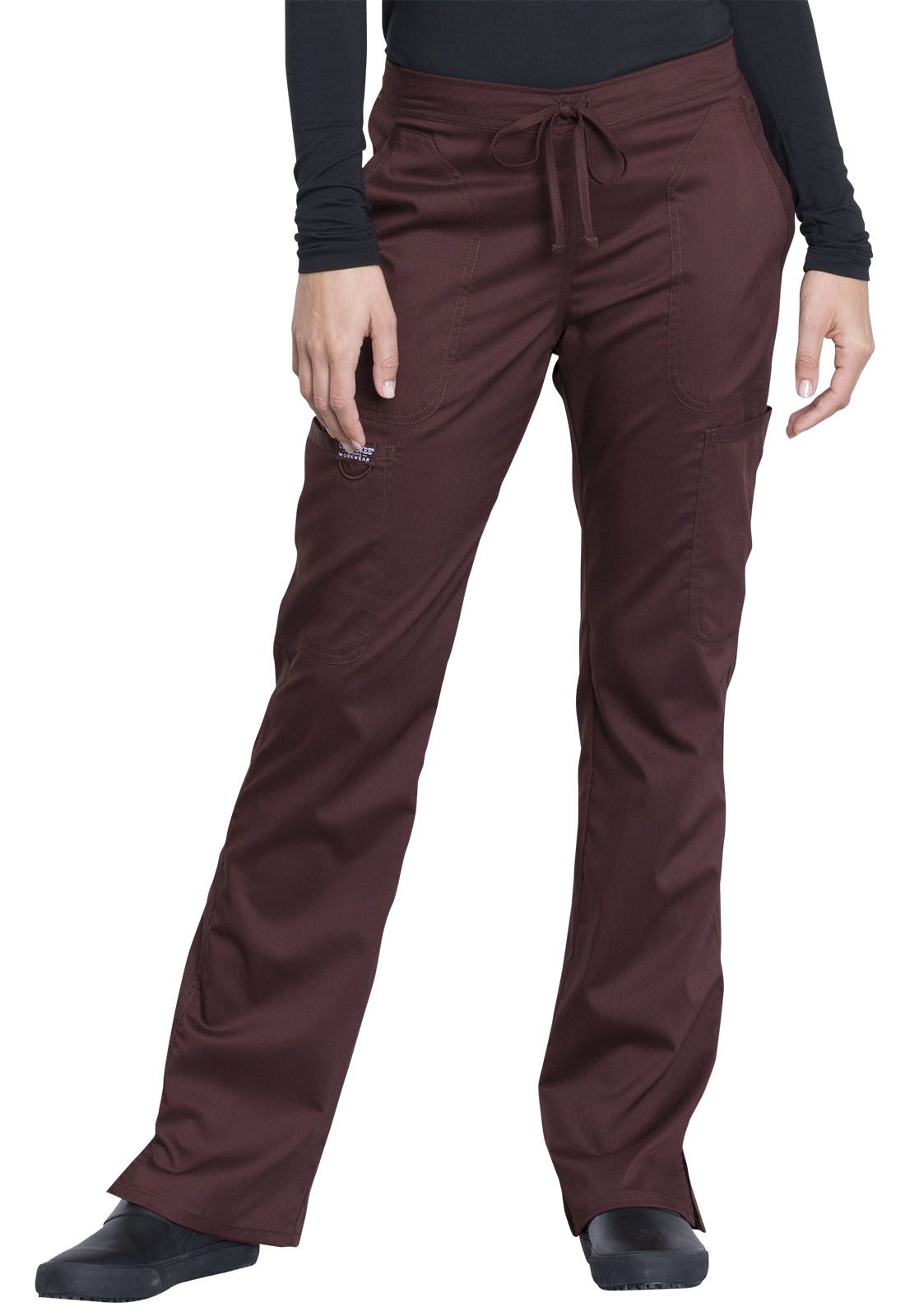 Mid Rise Moderate Flare Drawstring Pant in Tall